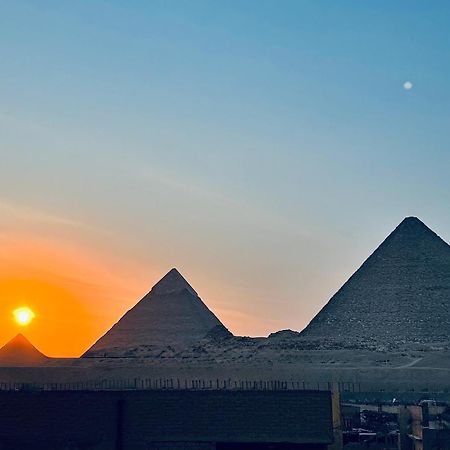 Apartmán Horus Pyramids View Káhira Exteriér fotografie
