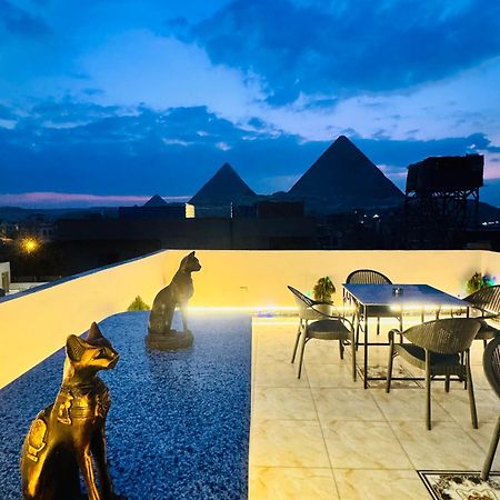 Apartmán Horus Pyramids View Káhira Exteriér fotografie