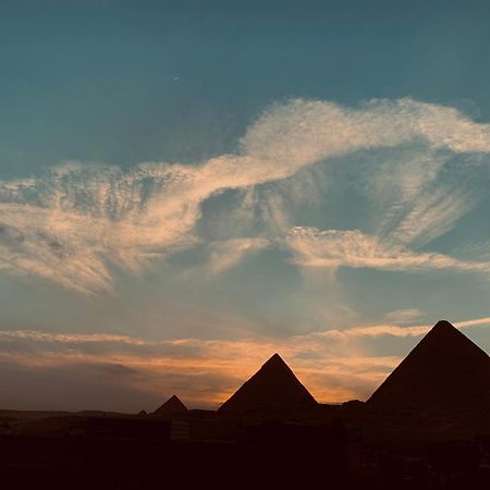 Apartmán Horus Pyramids View Káhira Exteriér fotografie