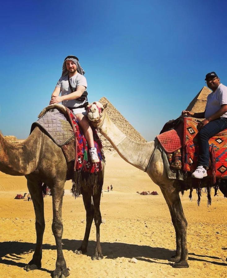 Apartmán Horus Pyramids View Káhira Exteriér fotografie
