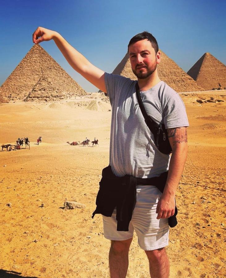 Apartmán Horus Pyramids View Káhira Exteriér fotografie