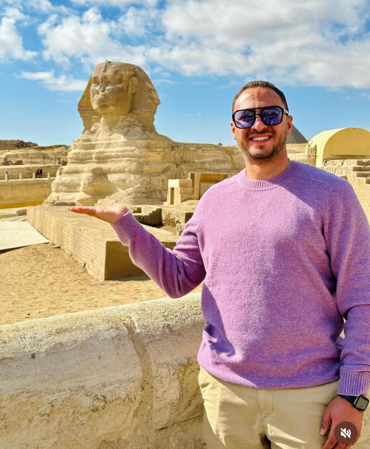 Apartmán Horus Pyramids View Káhira Exteriér fotografie