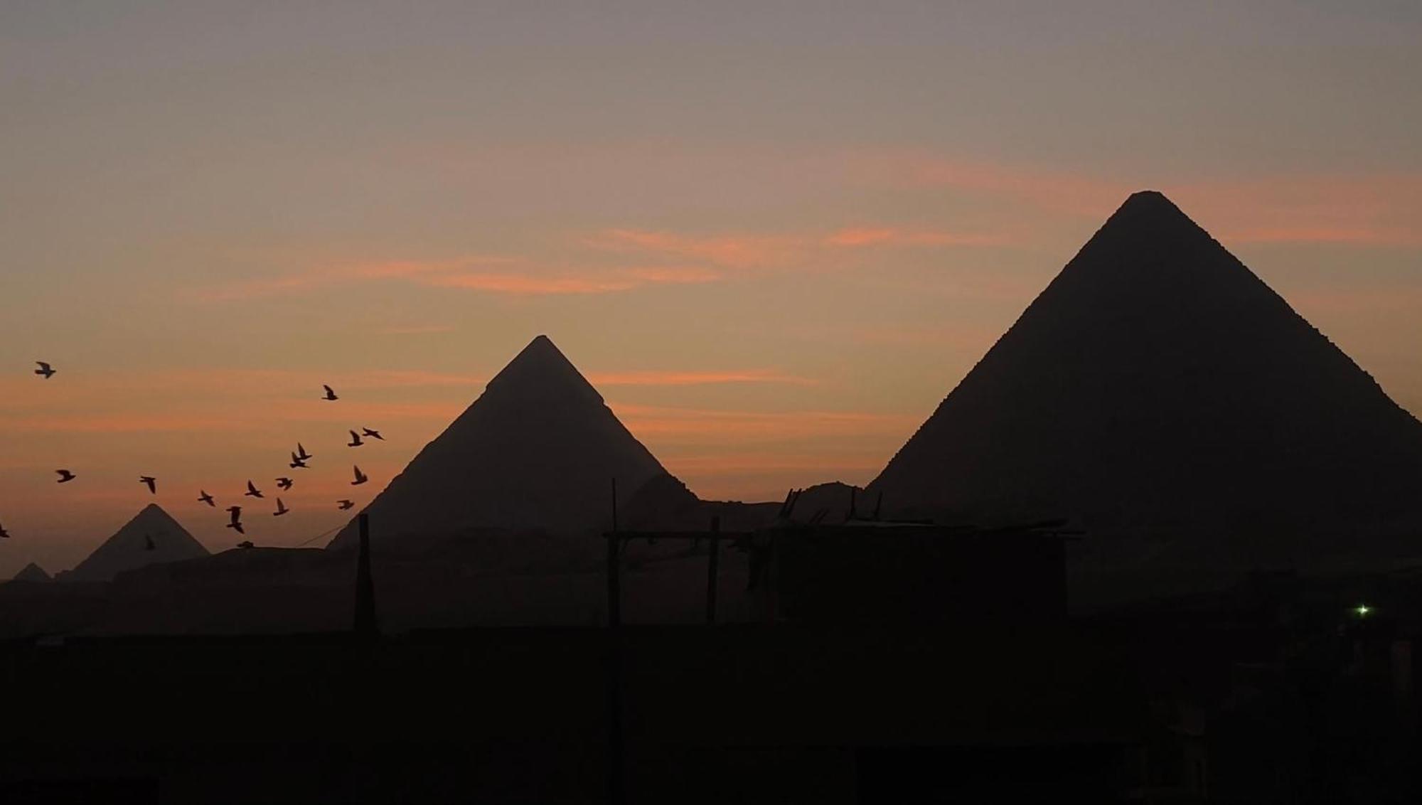 Apartmán Horus Pyramids View Káhira Exteriér fotografie