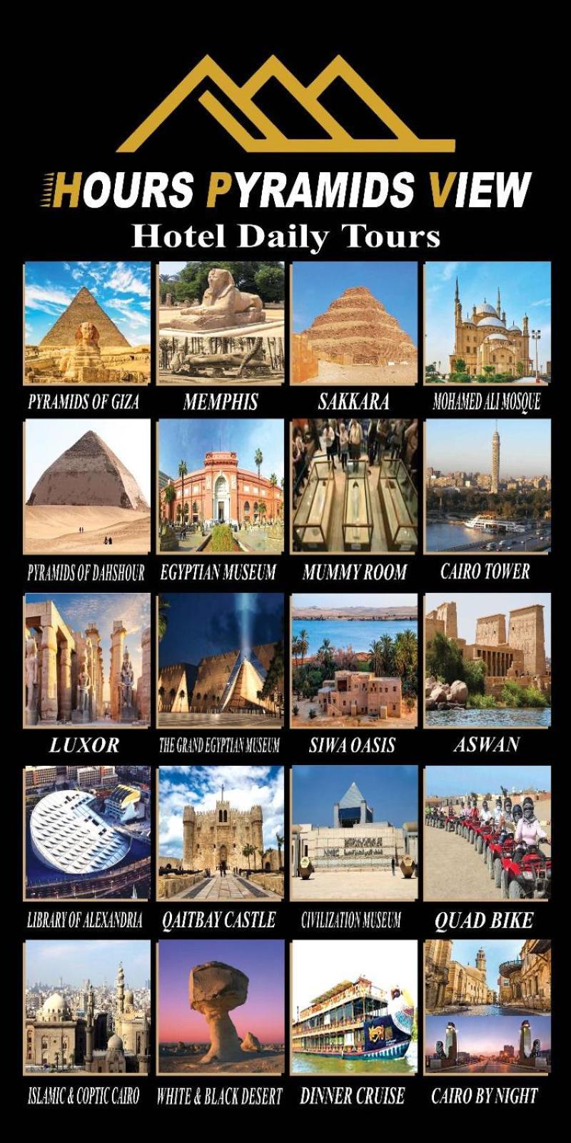 Apartmán Horus Pyramids View Káhira Exteriér fotografie